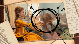 Lady Grace is kissing Queen Victoria's hand