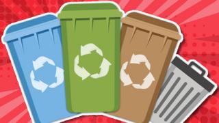 4 different types of bin.