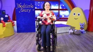 Click to watch Liz Carr read I Like Myself for CBeebies Bedtime Stories.