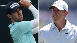 Alex Smalley and Rory McIlroy