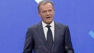 President of the European Council Donald Tusk