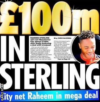 Daily Star back page