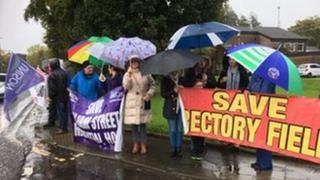 Derry protest