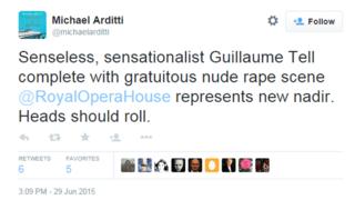 Nude rape scene booed by Royal Opera House audience - BBC News