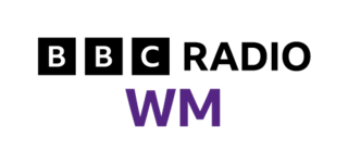 BBC WM logo in black and purple on white