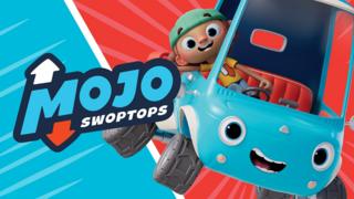 Mojo Swoptops and best buddy Bo.