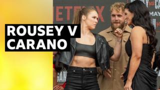 Ronda Rousey and Gina Carano