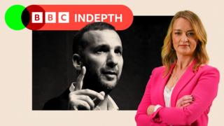 A treated image of Zack Polanski