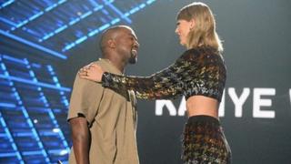 Taylor Swift and Kanye West