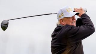 Scotland gives Trump three things he likes - and one thing he doesn't