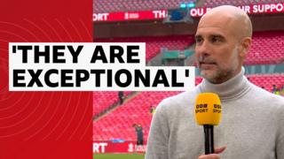 Manchester City boss Pep Guardiola