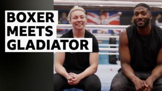 Lauren Price and Gladiator Phantom