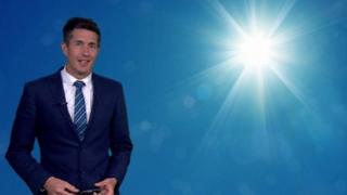 BBC Weather's Chris Fawkes