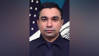 'Hero' policeman died saving lives, say NYC officials after skyscraper shooting