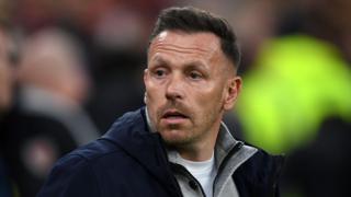 Craig Bellamy on the touchline last month 
