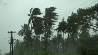 Tropical Cyclone Yasa hits Fiji