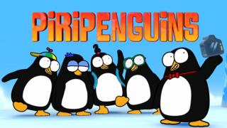 Piripenguins logo and characters.