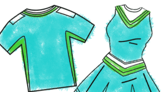 Cheerleader uniform