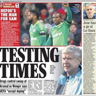 Daily Express back page