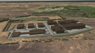 Ìomhaigh neach-ealain air cò ris a bhios Hub Leòdhais coltach