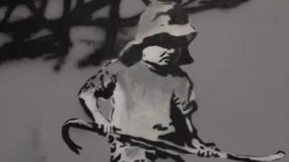 Justin Peach Banksy