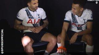 Kyle Walker and Dele Alli