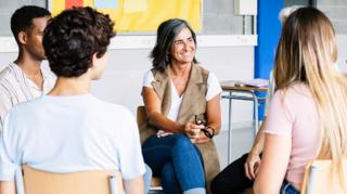 A group discussion