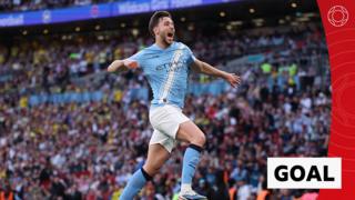 Manchester City's Nico Gonzalez