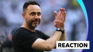 Tottenham's Roberto De Zerbi says he's already working on the next season as they survive relegation to stay in the Premier League.