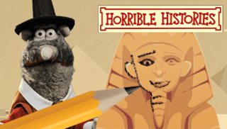 Rattus is next to a drawing of a Sphinx