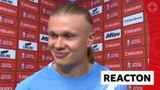 Erling Haaland of Manchester City