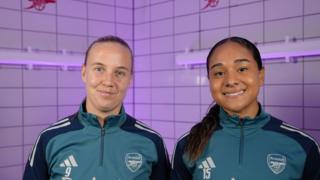 Beth Mead and Olivia Smith