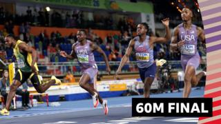 Men's 60m final