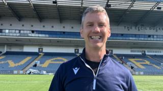 Head and shoulders photo of Worcester Warriors chief executive Stephen Vaughan
