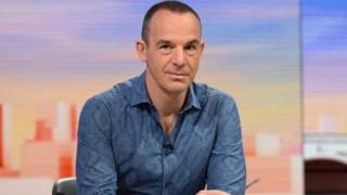 Martin Lewis in the TV studio