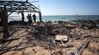Israel's strike on bustling Gaza cafe killed a Hamas operative - but dozens more people were killed