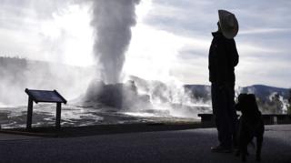 Castle Geyser, Yellowstone National Park Wyoming