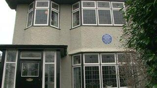 John Lennon's childhood home, Mendips, on Menlove Avenue