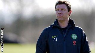 Celtic first team coach Alan Thompson