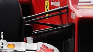 Ferrari front suspension