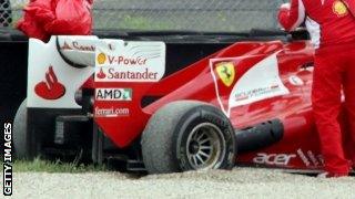 Ferrari rear bodywork