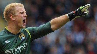 Manchester City goalkeeper Joe Hart