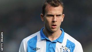 Huddersfield striker Jordan Rhodes