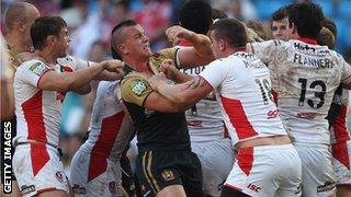 St Helens v Wigan