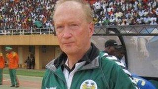 Sierra Leone's Swedish coach Lars Olof Mattsson