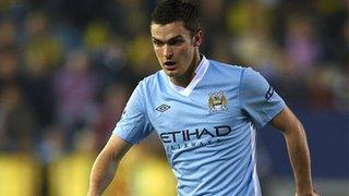 Manchester City's Adam Johnson