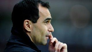 Wigan manager Roberto Martinez