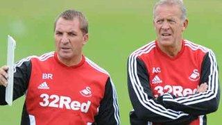 Brendan Rodgers and Alan Curtis