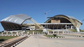 The new Levy Mwanawasa stadium