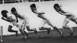 The 1908 Olympic 400m final